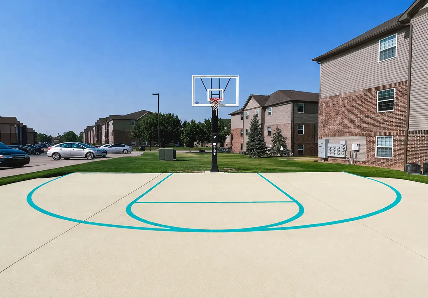 Basketball court
