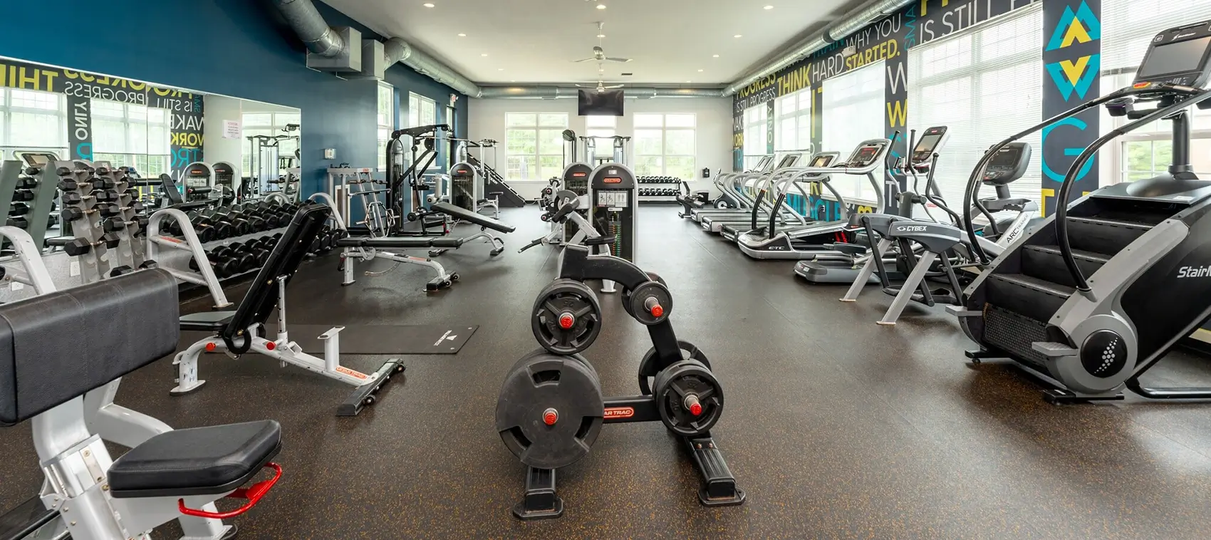 modern fitness center